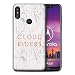 Produktbild eSwish Gel TPU Hülle/Case für Motorola One/P30 Play/Cloud Riders Muster/Weltraum-Western-Film Kollektion