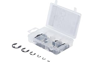 BGS DO IT YOURSELF Kraftmann, 88174 e set di anello di sicurezza, 94 pezzi, 3 – 15 mm