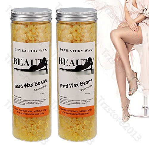 Anmas Home Banana No Strip Hair Removal Hard Wax Beans Depilatory for Man and Woman for Men & Women