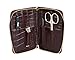 Produktbild SAGEBROWN Brown Croc Zip Around Manicure Set