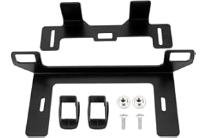 Staffa per Sedile di Sicurezza per Auto, Yctze Base di Montaggio ISOFIX Universale Supporto per Staffa per Sedile di Sicurezza per Auto in Metallo Pratico staffa universale isofix per staffa universal