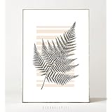 Kunstdruck / Poster FERN LINES -