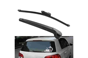 Konuooer Limpiaparabrisas Trasero Brazo para Golf 4 5 6 Mk4 Mk5 2003-2008, Brazo y Escobilla de parabrisas Para VW Polo 9n,Fabia 08-12