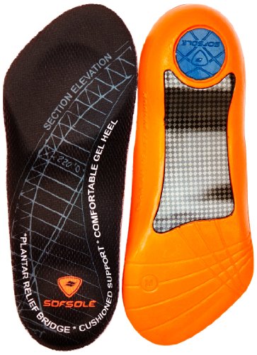 Sof Sole Plantillas, Multicolor, 42-46