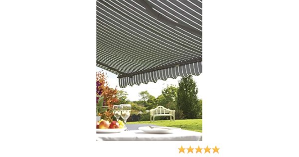 Grey and Thin White Stripe Garden and 