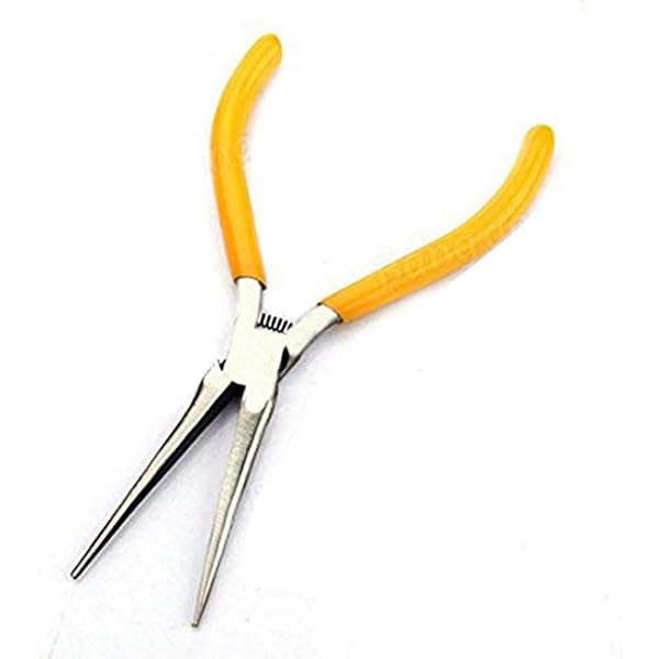 Powerbuilt 11-Inch Long Reach Long Nose Pliers – Extra Length For Tight Spots, Sturdy And Reliable