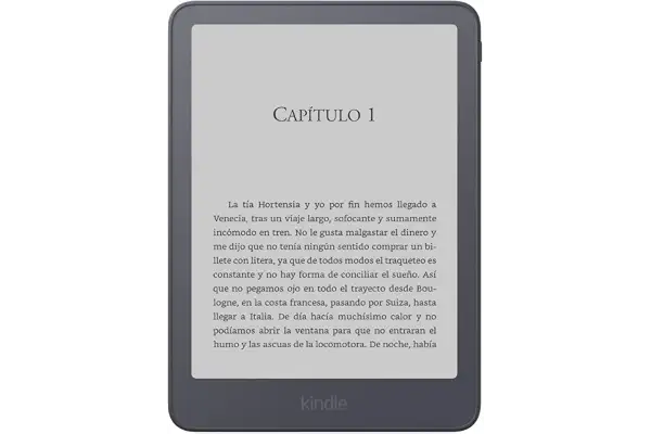 Amazon Kindle Paperwhite (última generación): ahora más fino y ligero, con pantalla de 7" y luz cálida | 16 GB | Sin publicidad | Grafito