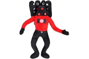 Muñecas Skibidi Toilet,25 Cm Muñeco Peluche Skibidi CBOSNF Aseo Cámara Hombre,Muñeco Peluche Juguete Dibujos Animados,Skibidi Inodoro Dibujos Animados Divertido Lindo Juguete Cómodo Muñeco Peluche