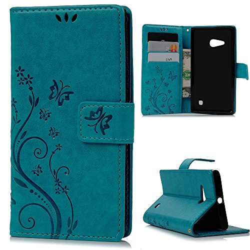 Nokia 730 H  lle Badalink Nokia 730 UltraSlim Schutzh  lle Leder PU Handyh  lle Handytasche Wallet Case St  nder Handyhuelle Cover f  r Nokia 730