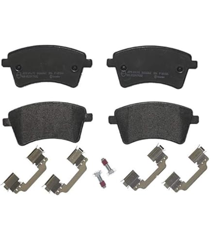 BREMBO Remblokkenset, schijfrem voor o.a. Ford, Mazda, Mitsubishi - P