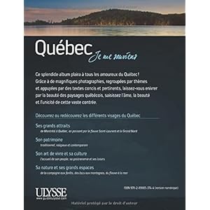 Quebec, je me souviens Livre en Ligne - Telecharger Ebook