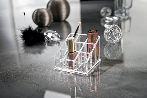 Compactor Lippenstift-Aufbewahrung, Polystyrol, 9-teilig, transparent - 4