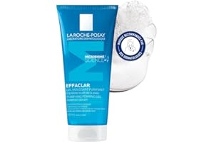 La Roche-Posay, Effaclar, Gel Moussant Purifiant, Nettoie en Douceur & Matifie, Formule Sans Savon, pH Physiologique, Pour Peaux Grasses à Tendance Acnéique, 200 ml