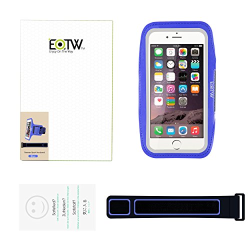 EOTW Brazalete Deportivo para iPhone Sumsang Huawei BQ  Azul Brazalete para 4 7pulgadas 