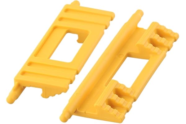 2 stycken gula ersättningsklämmor spärr för ToughSystem fodral H1500082520 N409477, passar för tstak verktygslåda förvaring organiseringsdelar