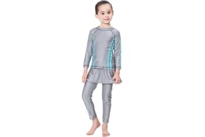 TianMai Mädchen Kinder Muslimische Bademode Islamische Schwimmanzug Badeanzug Burkini Muslim Swimwear