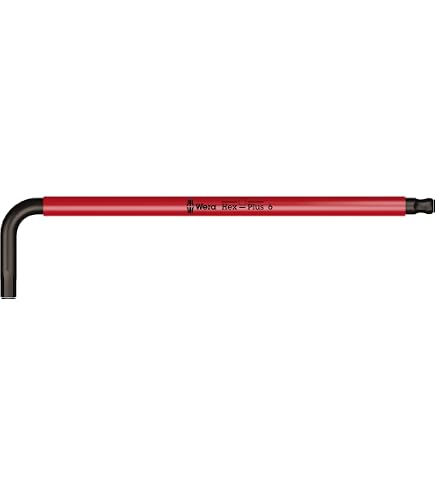 Clé Mâle Courte KS Tools - 6 Pans 17 Mm - Acier Trempé Brunie - Qualité Pro