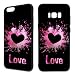 Produktbild Handyhülle Love für Apple iPhone Hardcase ich Liebe dich Herz Herze Hülle Motiv, Handymodell:Apple iPhone 6 / 6S, Hüllendesign:Design 3 | Hardcase Schwarz