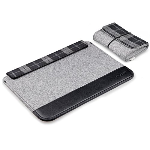 Inateck 13 3 Zoll Macbook Air Pro Retina Sleeve H  lle Ultrabook Laptop Tasche Speziell f  r 13 3  Apple Macbook Pro Retina und Macbook Air  Grau