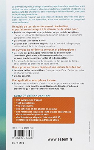 Livres Couvertures de Diagnostics Et ThéRapeutique : Guide Pratique Du Symptã´Me à La Prescription