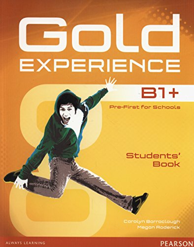 Gold experience b1+ students' book with dvd - rom pack