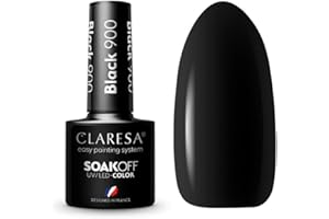 Claresa - 900 Black UV lakier do paznokci 5 ml