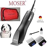 Neuheit: Rotschopf24 Edition Moser Profi Schermaschine MAX 50 mit zwei Metallaufsteckkämmen und Rotschopf24 Tasche. Besser als MAX 45!!