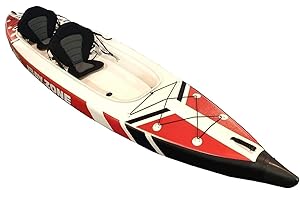 JBZ JBAY.ZONE JBAY.Zone Kayak Canoa Gonfiabile V-ShapeInteramente in Drop-Stitch ad Alta Pressione