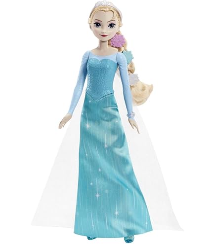 Disney Frozen Fashion Doll Elsa, Toy Doll for 3 Year Old and Up