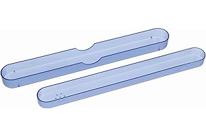 ‎PARSA BEAUTY PARSA Beauty Zahnbürstenköcher blau – Reise-Zahnbürstenetui aus Kunststoff, hygienischer Zahnbürstenbehälter für unterwegs, Zahnbürstenbox mit Belüftung, kompakt & leicht für Kulturbeutel und Bad