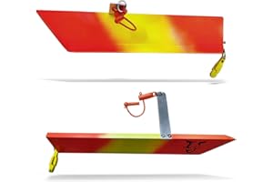 Rhino Sideplaner SL 35x6cm - 2 Planerboards zum Trolling & Schleppfischen, Scherbretter zum Schleppen auf Meerforelle & Lachs