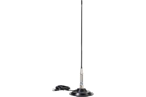 Antenne CB PNI ML90 26-30MHz, 75cm, 150W, avec Base magnétique 145cm Incluse