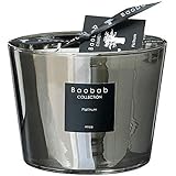 Baobab max10pla Platinum Vela, Vela cera, 10 x 7 x 10 cm