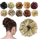 FESHFEN Synthetic Hair Bun Extensions Messy Hair Scrunchies Hair Pieces for Women Hair Donut Updo Ponytail