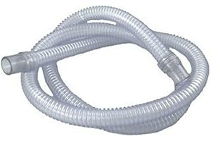 O2 MED Tubo Circuito per Respiratore in PVC Latex Free con Connettori Morbidi cm.180-22mm
