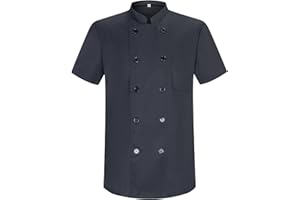 MISEMIYA - Giacca Cuoco Uomo - Giacca Cucina Uomo - Divisa Ristorante 8421B