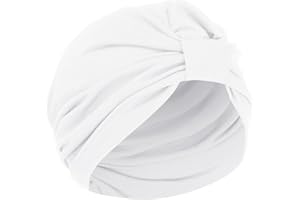 GENERISCH Turbante per donne Hijab Foulard Estivo Cappello da uomo, Slouch Beanie Donna Leggero Sottile Cappello Morbido Cotone Chemo Berretto Classico Unisex Jersey Cap per Primavera Autunno e Inverno