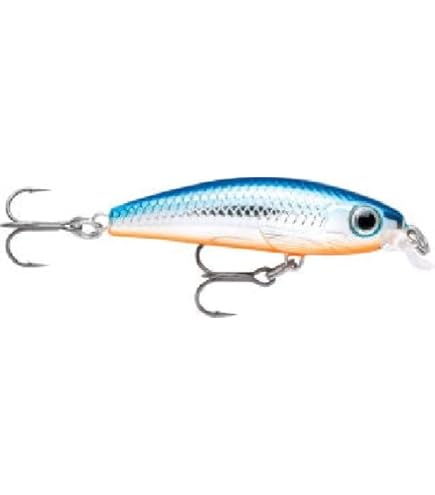 Rapala - Esche da Pesca Original Floater - Attrezzatura da Pesca con Costruzione Balsa - Esche da Acqua Dolce - Dimensione 11cm / 6g - Fabbricato in Estonia - Gold Fluorescente Red