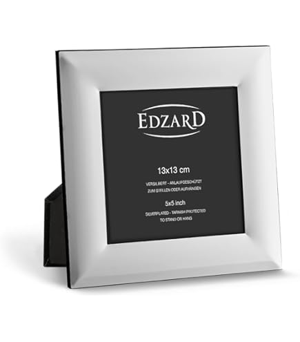 EDZARD Bilderrahmen Salerno, versilbert und anlaufgeschützt