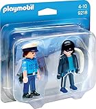 Polizist auf Verbrecherjagd Playmobil 9218 - Duo Pack Polizist und Langfinger