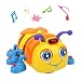 Baby Crawl Parent-child Smart Beetle Toys with Music Light Songs&Crawling Action Developments Toodler Toys