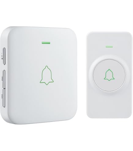 Draadloze Deurbel Met 2 Ontvangers Waarbij Batterijen Niet Nodig Zijn Plug Play 4 Regelbaar Volumes 51 Melodieen Deurbellen Deurbelset Ip44 Waterdicht Zwart Swifty