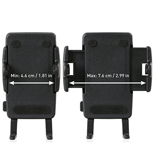 Wicked Chili KFZ Halterung mit Kugelgelenk fÃ¼r Apple iPhone X / 8 / 7 / 6S / 6  / SE / 5S / 5C / 5 / 4 / 3 iPod Touch Apple Handy Autohalterung Smartphone Scheibe (Made in Germany, fÃ¼r HÃ¼lle & Case)