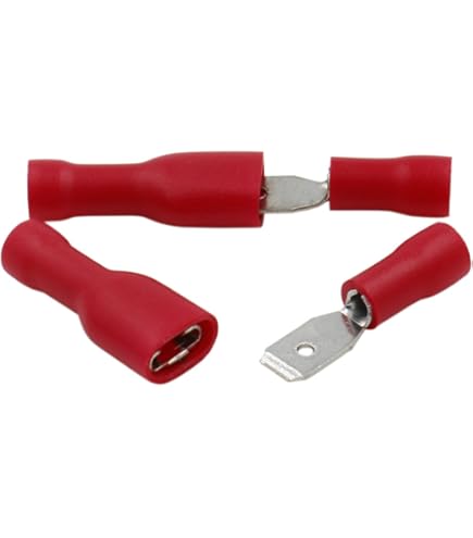 Heschen - Confezione Da 100 Connettori A Crimpare Maschio E - Foto 11