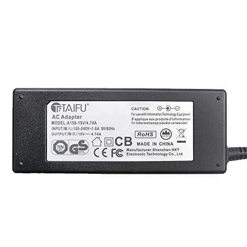 TAIFU Netzteil 19.5V 4.7A 90W für Sony Vaio VGP-AC19V10 VGP-AC19V11 VGP-AC19V12 VGP-AC19V13 VGP-AC19V14 VGP-AC19V20 VGP-AC19V21 VGP-AC19V22 VGP-AC19V24 VGP-AC19V25 VGP-AC19V26 VGP-AC19V27 VGP-AC19V28 VGP-AC19V29 VGP-AC19V30 VGP-AC19V31 VGP-AC19V32 VGP-AC19V49 VGP-AC19V60 VGP-AC19V61 VGP-AC19V62 PCGA-AC19V10 PCGA-AC19V11 PCGA-AC19V14 PCGA-AC19V5 PCGA-AC19V6 PCGA-AC19V9 VGA-AC19V10 VGA-AC19V11 PCG-FR PCG-GRS PCG-GRX PCG-NV PCG-R PCG-FX PCG-F PCG-F55 PCG-F77 PCG-FXA PCG-GRT PCG-QR VGN-BX VGN-C Seri - 3