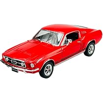 Welly 2015 Ford Mustang GT Coupé Rouge – Maquette Métal Die-Cast 1/34-1/39 Avec Portes Ouvrantes