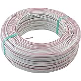 POWERMASTER KABLO 2X0.75 CCA BEYAZ KODLU HOPARL&Ouml;R KABLOSU(100MT)