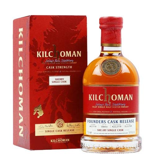 Kilchoman Founders Cask Single Sherry Cask 70cl 54.4% ABV