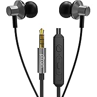 pTron Pride Lite HBE (High Bass Earphones) in-Ear Wired Headphones with in-line Mic, 10mm Powerful Driver for Stereo…