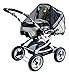 Sunnybaby D10359 Universal-Insektenschutz mit Deko-Schmetterlingen, schwarz